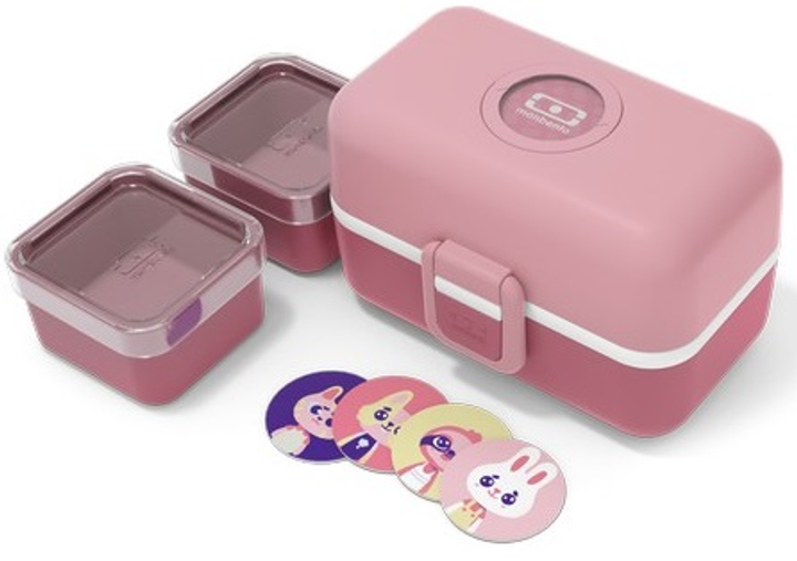 Lunchbox Monbento Tresor dziecięcy Róż (3760192686709) - obraz 3
