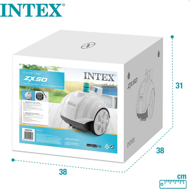 Пилосос автоматичний для чищення дна басейну Intex ZX50 28007 (6941057421902) - зображення 7