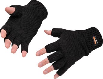 Перчатки без пальцев Portwest Insulatex GL14 Черный - изображение 4