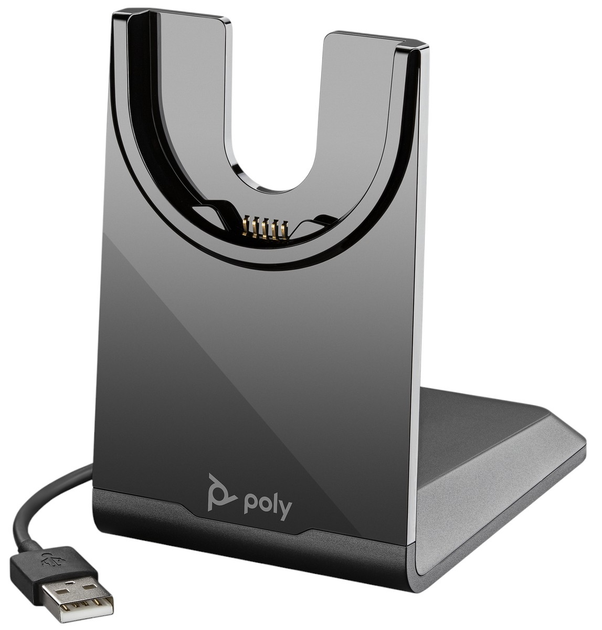 Słuchawki Plantronics Poly Voyager Focus 2 MS With Stand Black (PL-77Y89AA) - obraz 7