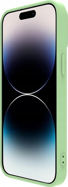Etui Nillkin CamShield Silky Silicone Case do Apple iPhone 14 Pro Green (6902048249271) - obraz 5