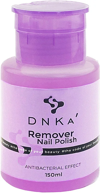 Средство для снятия гель-лака DNKa Remover 150 мл - Фото 1 Средство для снятия гель-лака DNKa Remover 150 мл - изображение 1