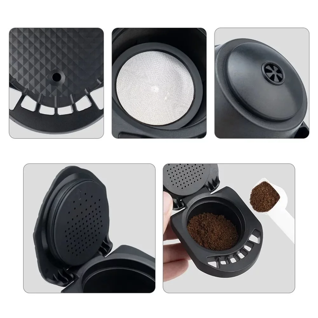 Адаптер капсула многоразовая для кофеварки Krups и Dolce Gusto - изображение 4