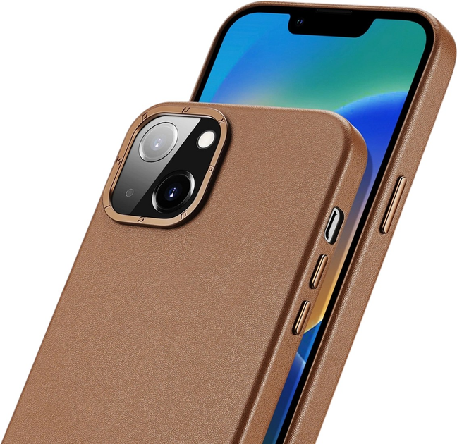 Панель Dux Ducis Grit для Apple iPhone 14 Plus Brown (6934913036952) - зображення 4