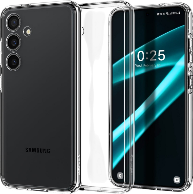 Панель Spigen Ultra Hybrid для Samsung Galaxy S24 Plus Crystal Clear (8809971222099) - зображення 9