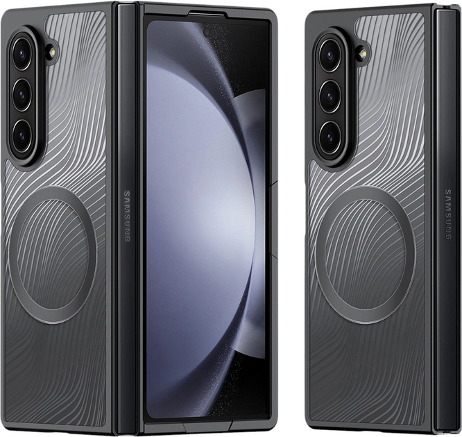 Панель Dux Ducis Aimo Mag для Samsung Galaxy Z Fold 6 Black (6934913007341) - зображення 3