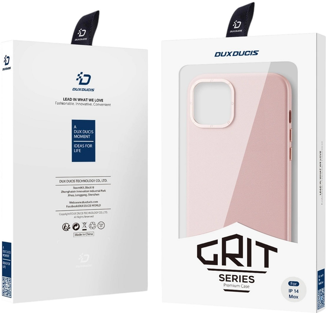 Панель Dux Ducis Grit для Apple iPhone 14 Plus Pink (6934913036969) - зображення 6
