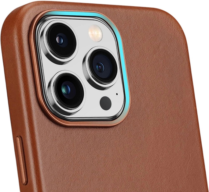 Панель Dux Ducis Naples для Apple iPhone 14 Pro Brown (6934913034705) - зображення 3