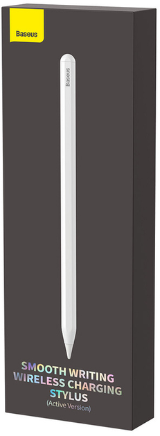 Активний стилус Baseus Smooth Writing Wireless Charging Stylus White (SXBC020002) - зображення 11