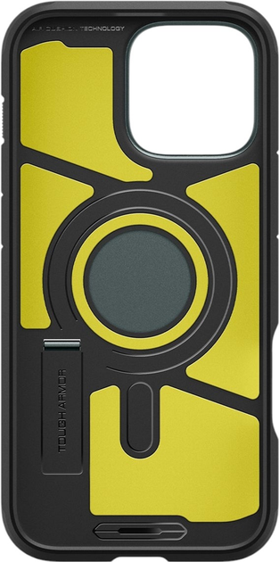 Etui Spigen Tough Armor AI MagFit do Apple iPhone 16 Pro Abyss Green (8809971230605) - obraz 4