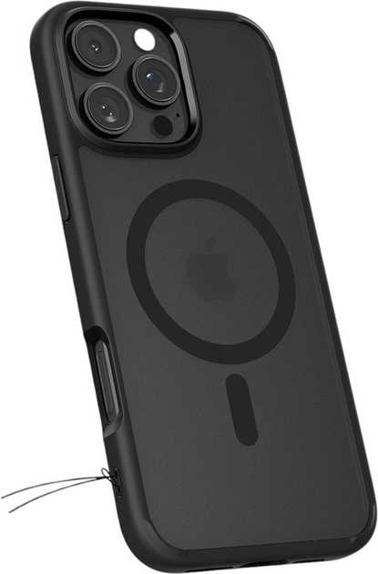 Панель Spigen Ultra Hybrid MagFit для Apple iPhone 16 Pro Frost Black (8809971230469) - зображення 6
