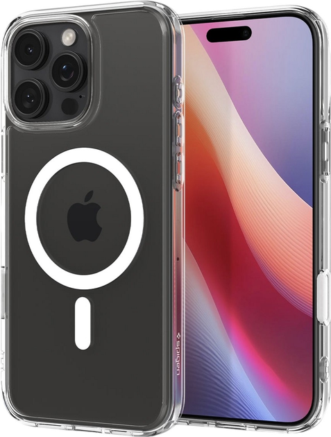 Etui Spigen Ultra Hybrid T MagFit do Apple iPhone 16 Pro Max White (8809971233613) - obraz 7