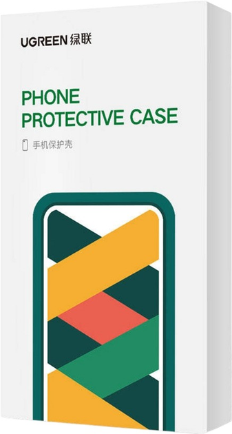 Etui Ugreen LP633 Kickstand do Apple iPhone 14 Black + Transparent (6957303899241) - obraz 3