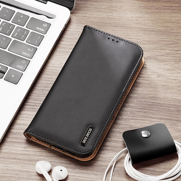 Etui z klapką Dux Ducis Hivo do Apple iPhone 14 Plus Black (6934913034996) - obraz 4