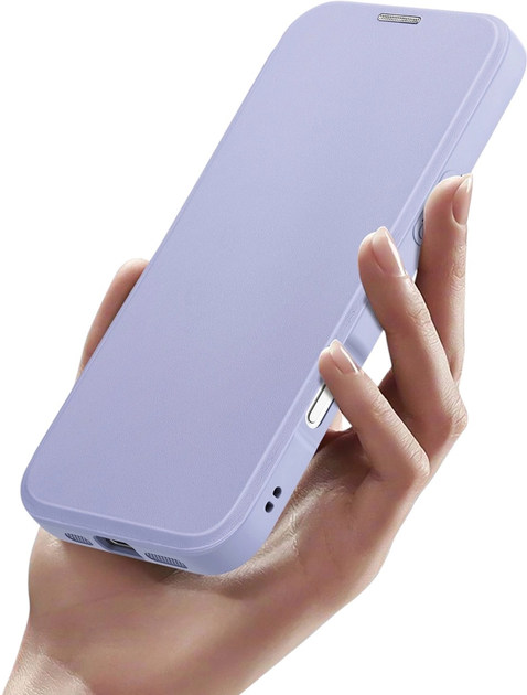 Чохол-книжка Dux Ducis Skin X Pro для Apple iPhone 16 Pro Violet (6934913004500) - зображення 4