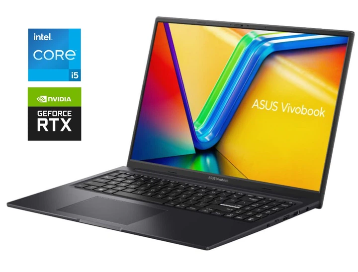 Ігровий ультрабук Asus Vivobook 16X K3605ZC / 16" (1920x1200) IPS / Intel Core i5-12450H (8 (12) ядер по 2.0 - 4.4 GHz) / 24 GB DDR4 / 1000 GB SSD M.2 NVMe / nVidia GeForce RTX 3050, 4 GB GDDR6, 128-bit / WebCam - Фото 1 Ігровий ультрабук Asus Vivobook 16X K3605ZC / 16" (1920x1200) IPS / Intel Core i5-12450H (8 (12) ядер по 2.0 - 4.4 GHz) / 24 GB DDR4 / 1000 GB SSD M.2 NVMe / nVidia GeForce RTX 3050, 4 GB GDDR6, 128-bit / WebCam - зображення 1