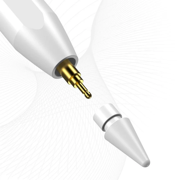 Активний стилус Choetech HG04 Capacitive Stylus Pen for iPad White (SXBC020002) - зображення 4