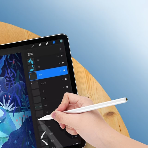 Активний стилус Choetech HG04 Capacitive Stylus Pen for iPad White (SXBC020002) - зображення 5