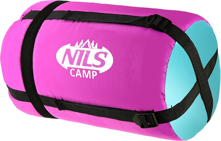 Śpiwór Nils Camp NC2008 kempingowy Rozm. M Purple-Turquoise (5907695598049) - obraz 16
