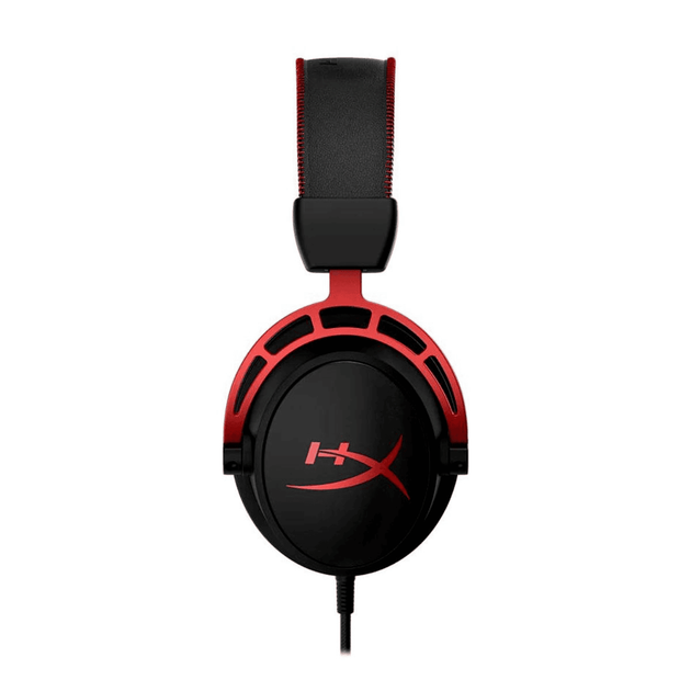 Навушники з мікрофоном - ігрова гарнітура HyperX Cloud Alpha (4P5L1AX) чорно червона - Фото 4 Навушники з мікрофоном - ігрова гарнітура HyperX Cloud Alpha (4P5L1AX) чорно червона - зображення 4