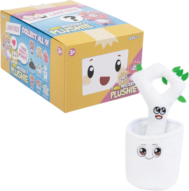 Miękka zabawka - niespodzianka LankyBox Mystery Mini Plush (20232) (810054664161) - obraz 3
