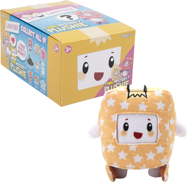 Miękka zabawka - niespodzianka LankyBox Mystery Mini Plush (20232) (810054664161) - obraz 5