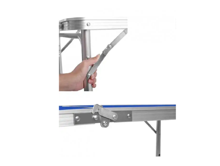 Стол раскладной для пикника и рыбалки Folding Table с 4 стульями Синий - изображение 4