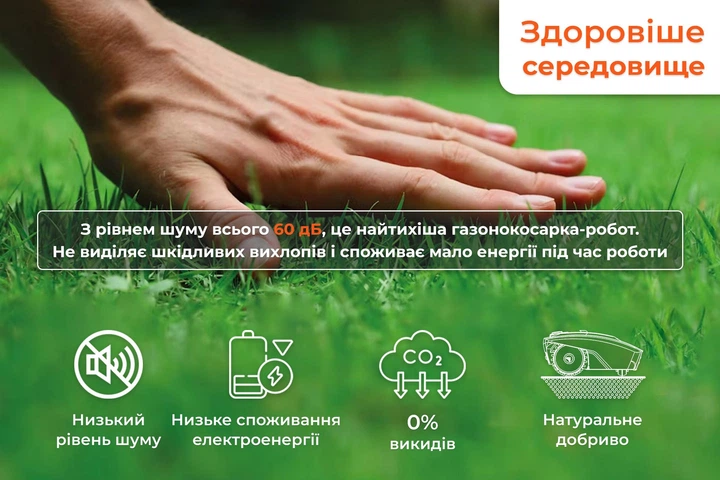 Роботизированная газонокосилка iHunt RoboMower APP 2500m² PRO с управлением через смартфон, автоматическим возвратом на базу и датчиком дождя - изображение 8