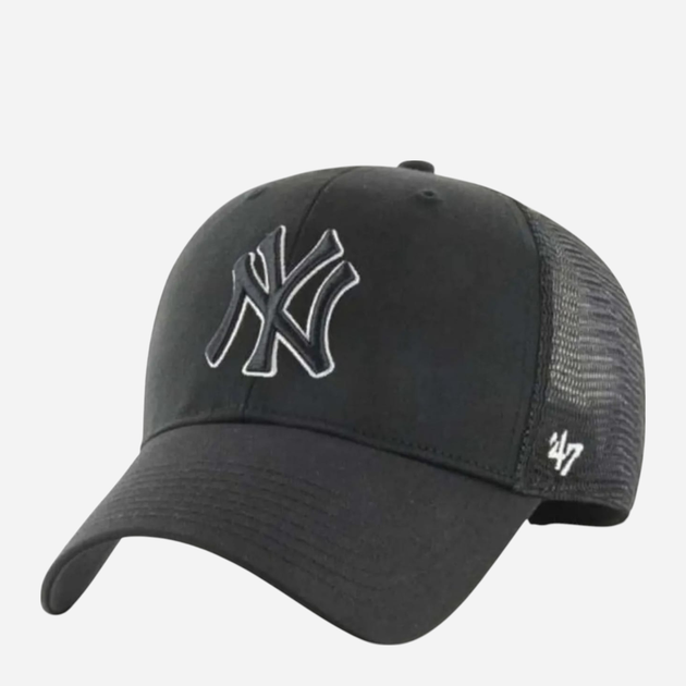 Кепка літня 47Brand MLB New York Yankees Branson BRANS17CTP-BKAQ One Size Чорна (197172392825)