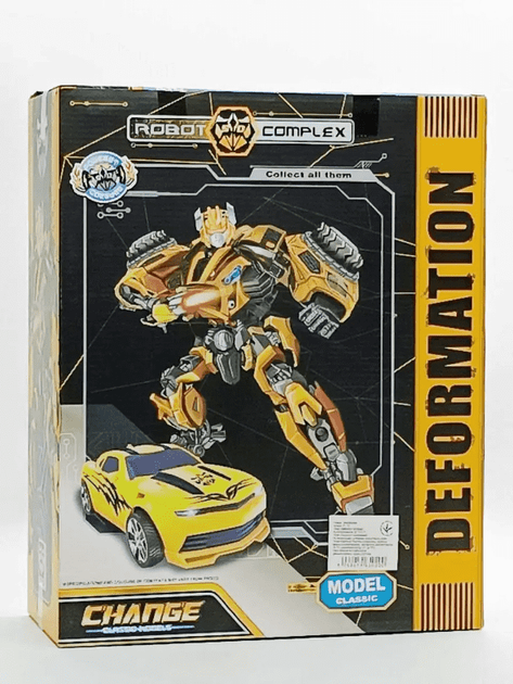Бамблби Star Toys Deformation робот-трансформер 25 см машинка Chevrolet Camaro желтый 611-30 - изображение 6