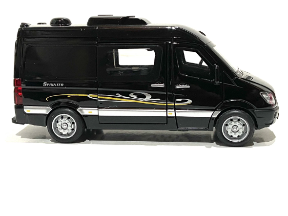 Мікроавтобус TK Group Mercedes-Benz Sprinter 14см інерція/звук/світло/відчиняються двері 1:32 TK-1788-2 - зображення 3