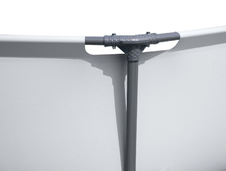 Круглий каркасний басейн з фільтр-насосом Bestway 56438 Steel Pro 457х122 см Об'єм 16015 літ - зображення 6
