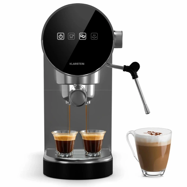 Кофеварка рожковая Klarstein Furore espresso 20 бар (10045525) - изображение 3
