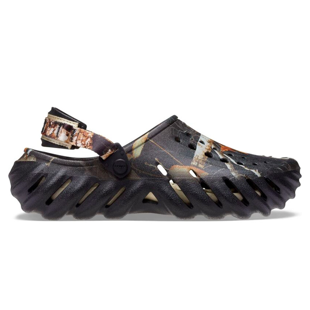 Сабо Crocs Echo Clog 43 р 27.7-28.2 см Черные 207937-M10/W12 Realtree Black - Фото 1 Сабо Crocs Echo Clog 43 р 27.7-28.2 см Черные 207937-M10/W12 Realtree Black - изображение 1