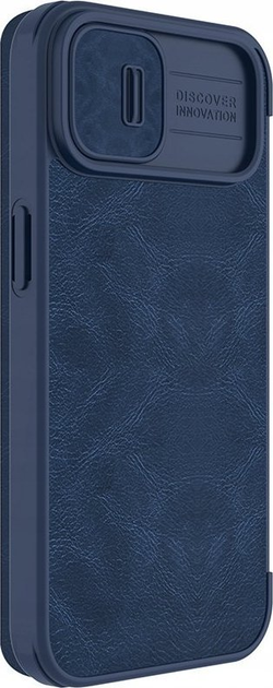 Чохол-книжка Nillkin Qin Leather Pro Case для Apple iPhone 14 Plus Blue (6902048249004) - зображення 3