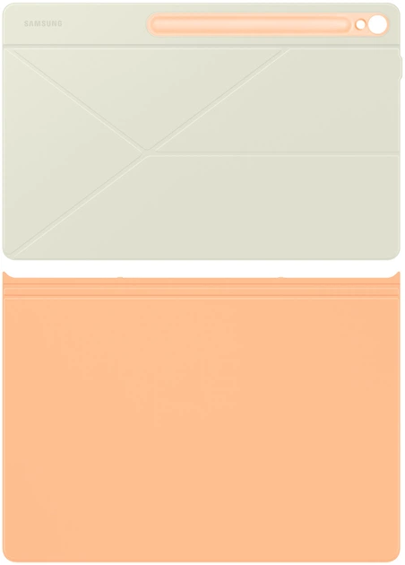 Чохол-книжка Samsung Smart Book Cover для Samsung Galaxy Tab S10 FE+ з кріпленням для стилуса S Pen Orange (EF-BX620POEGWW) - зображення 7