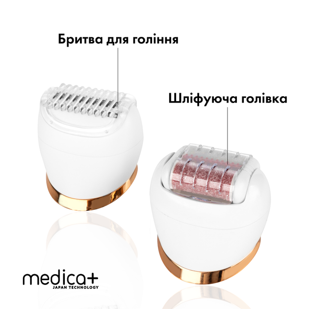 Сменные насадки для электропилки Medica+ BodyControl 4v1 (2шт) - изображение 2