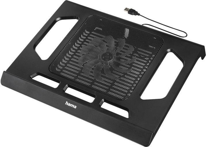 Охолоджувальна підставка для ноутбука Hama 15.6" Black (4047443514912) - зображення 4