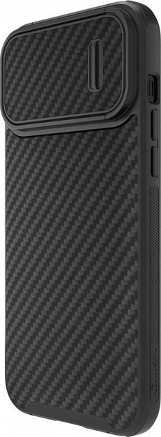 Панель Nillkin Synthetic Fiber S Case для Apple iPhone 14 Pro Black (6902048249783) - зображення 4