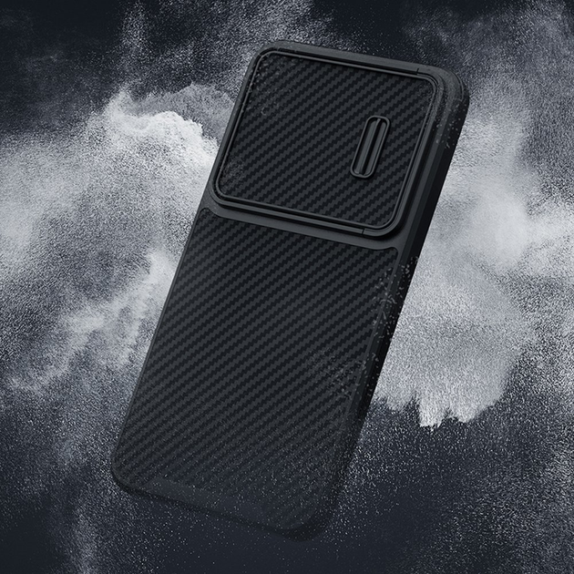 Панель Nillkin Synthetic Fiber S Case для Samsung Galaxy S23 Black (6902048258242) - зображення 7