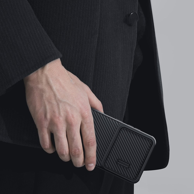 Etui Nillkin Synthetic Fiber S Case do Samsung Galaxy S23 Ultra Black (6902048258266) - obraz 7