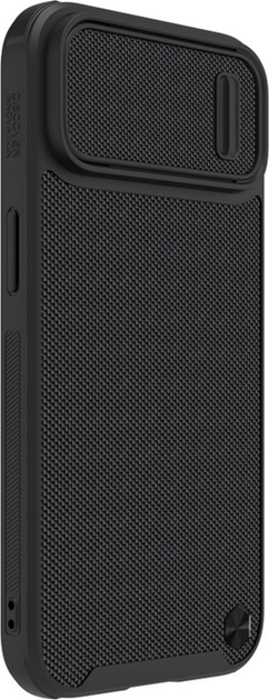 Etui Nillkin Textured S Case do Apple iPhone 14 Black (6902048249530) - obraz 3