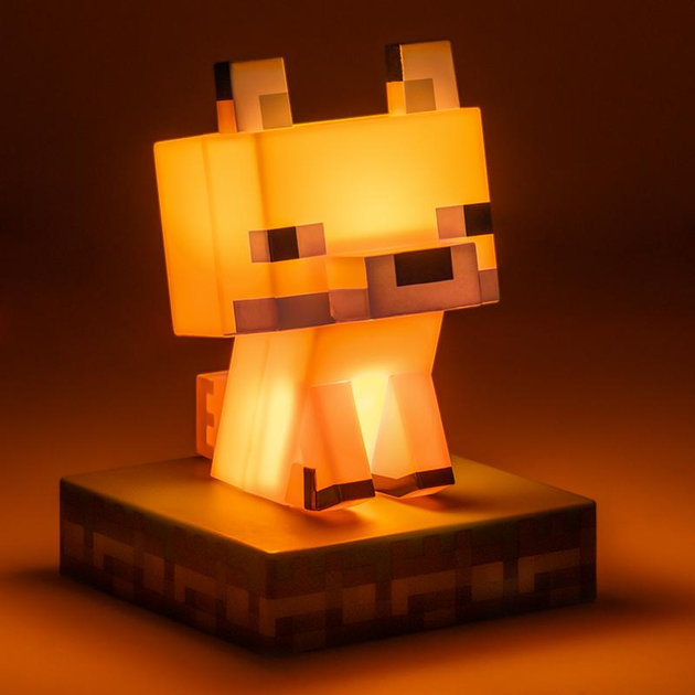 Lampka Paladone Minecraft Fox (5056577735192) - obraz 6