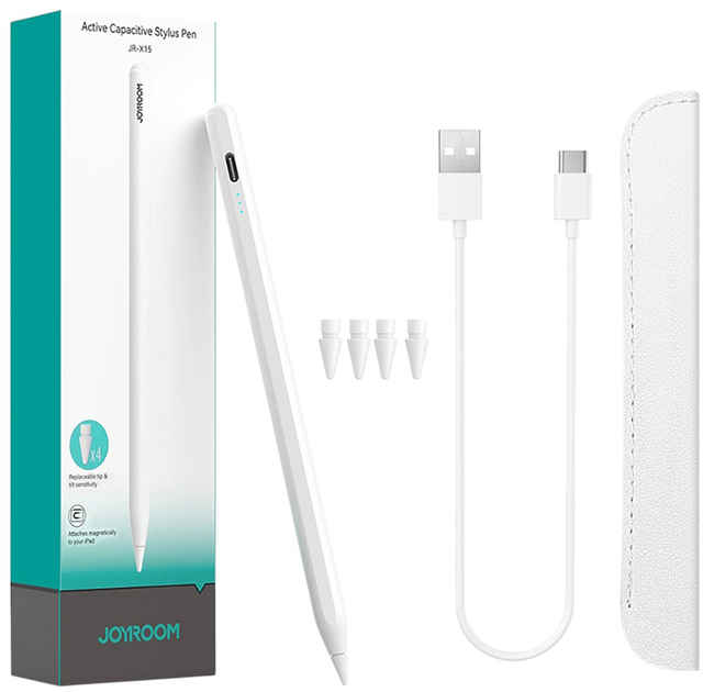 Активний стилус Joyroom JR-X15 Active Stylus White (6956116710675) - зображення 10