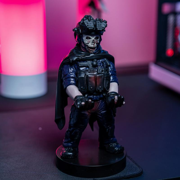 Stojak Exquisite Gaming Call of Duty Warzone Ghost - Zombie 20 cm (5060525896477) - obraz 6