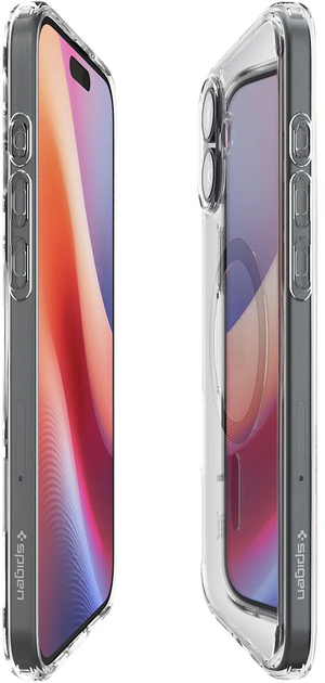 Etui Spigen Ultra Hybrid MagFit do Apple iPhone 16 Black (ACS08206) - obraz 5