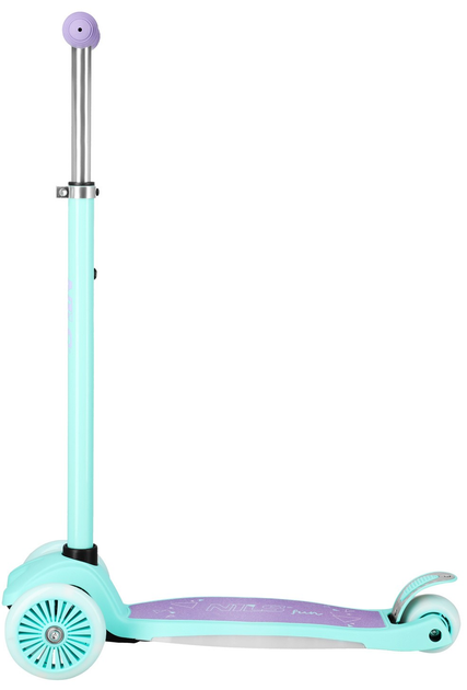 Hulajnoga dziecięca Nils Fun HLB1310 LED Fioletowa (5907695571967) - obraz 5