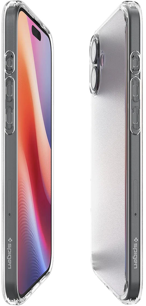 Etui Spigen Ultra Hybrid do Apple iPhone 16 Frost Clear (ACS08199) - obraz 3