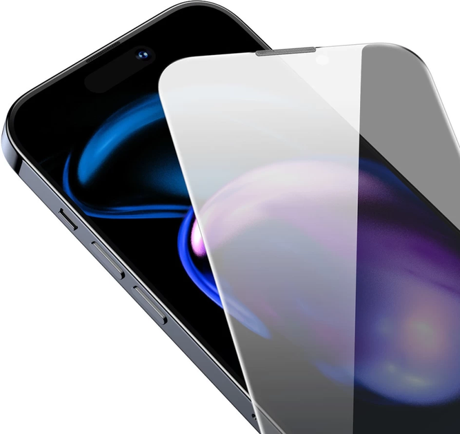 Szkło hartowane Baseus Privacy Protection Tempered Glass Anti-Spy do Apple iPhone 14 Pro (SGKN050802) - obraz 5