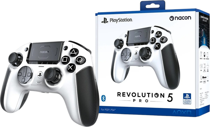 Kontroler Nacon Revolution 5 Pro Controller White (3665962023534) - obraz 3